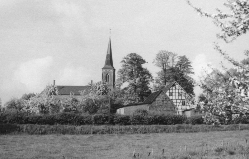 Ev. Kirche zu Herzkamp (Anfang der 50er Jahre)